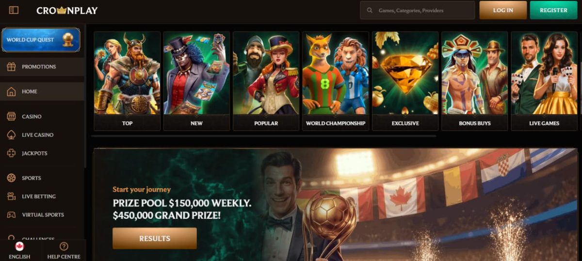 Crown Play Casino Review 2026 – Premium Slots for CA image 1